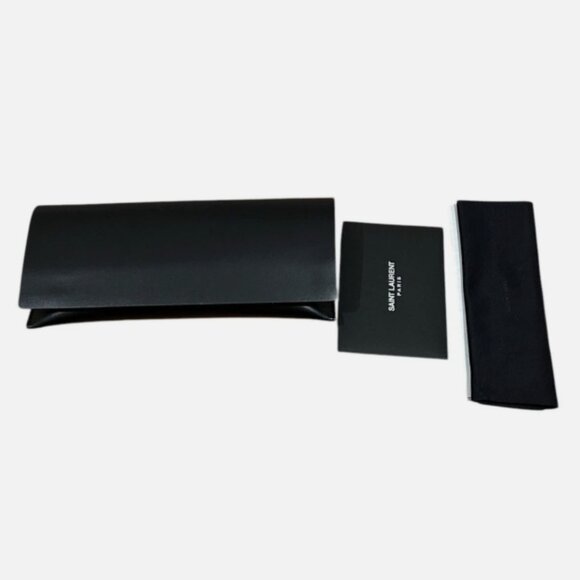 NEW SAINT LAURENT SL537 PALACE 001 BLACK SHIELD SUNGLASSES SAINT LAURENT - Picture 5 of 5